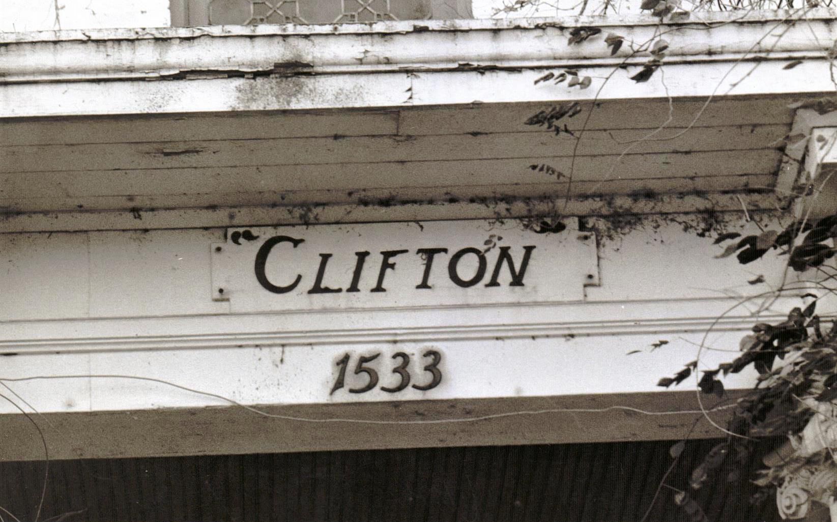 Undated -- Clifton built by J.M.D. Burrows